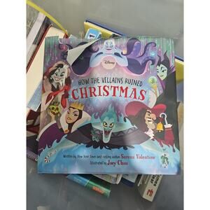Disney Villains: How the Villains Ruined Christmas by Serena Valentino 2022